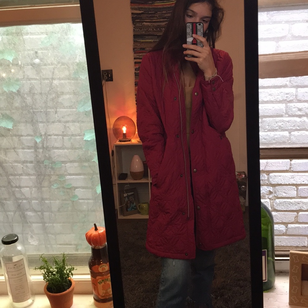 Lands End long coat